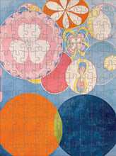 Load image into Gallery viewer, Hilma af Klint 120-Piece Double-Sided Jigsaw Puzzle Set | Pomegranate
