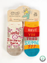 Load image into Gallery viewer, Baby Socks | Blue Q