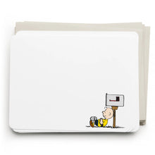 Load image into Gallery viewer, E. Frances x Peanuts® Charlie Brown Mailbox Flat Note Set | E. Frances Paper