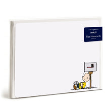 Load image into Gallery viewer, E. Frances x Peanuts® Charlie Brown Mailbox Flat Note Set | E. Frances Paper