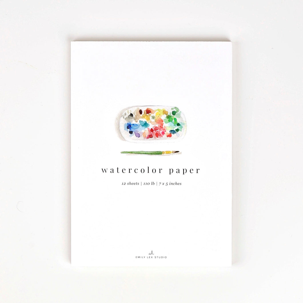 Watercolor Paper | Emily Lex Studio