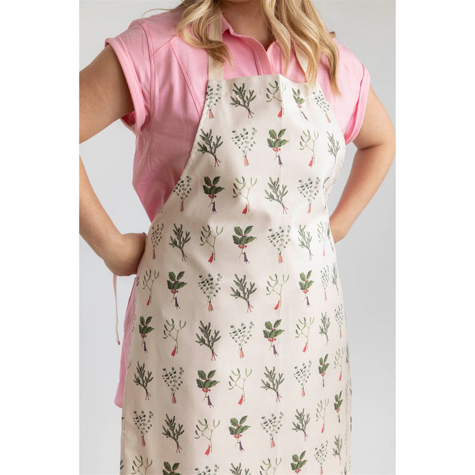 Laura Stoddart Christmas Apron | Hester & Cook