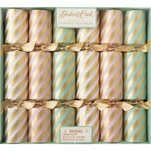 Load image into Gallery viewer, Peppermint Stripe Christmas Crackers | Hester and Cook