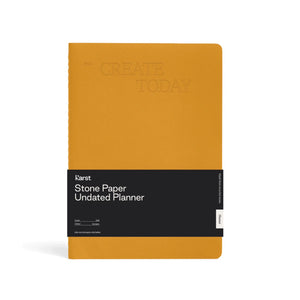 Stone Paper Undated Planner | Karst