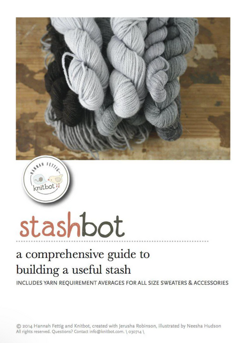 Stashbot Booklet | KnitBot