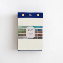 Load image into Gallery viewer, Jotter Block - Nomenclature of Colours | Roomytown