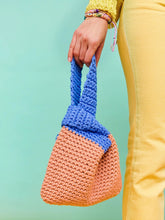 Load image into Gallery viewer, Olive Cotton Knot Bag (Crochet) | Cardigan