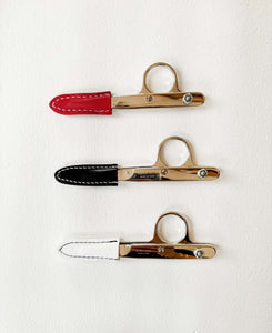 Thread Clipper with Leather Pouch | Studio Carta