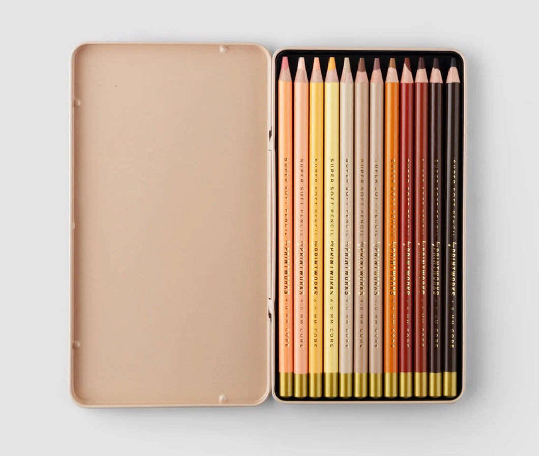 12 Color Pencils | Printworks