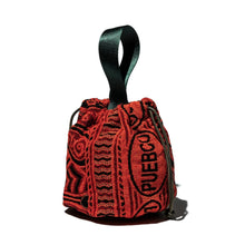 Load image into Gallery viewer, Jacquard Fabric Drawstring Bag | Puebco