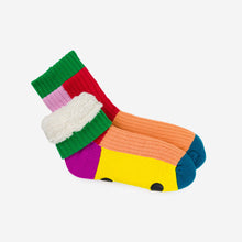 Load image into Gallery viewer, Kaleidoscope Knit House Socks | Verloop