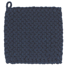 Load image into Gallery viewer, Midnight Blue Knit Potholder | Danica Heirloom