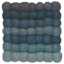 Load image into Gallery viewer, Lagoon Recycled Wool Felt Dot Trivet | Danica Heirloom