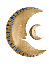 Load image into Gallery viewer, Large Golden Moon Board Decoration | East End Press