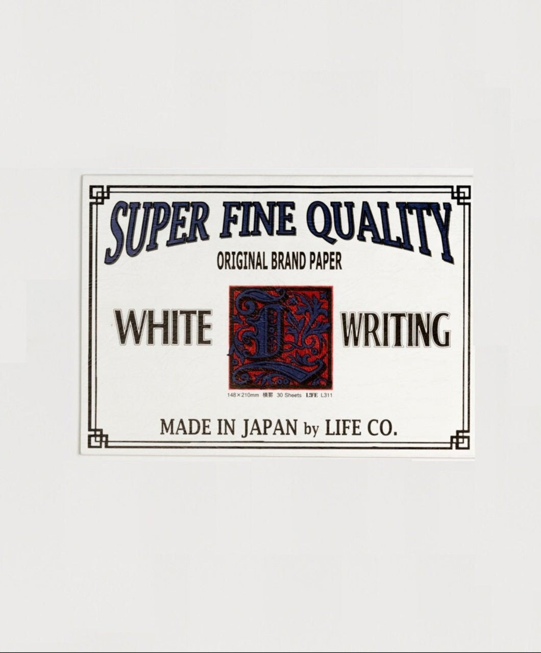 A5 Ruled Letter Writing Pad | Life Brand