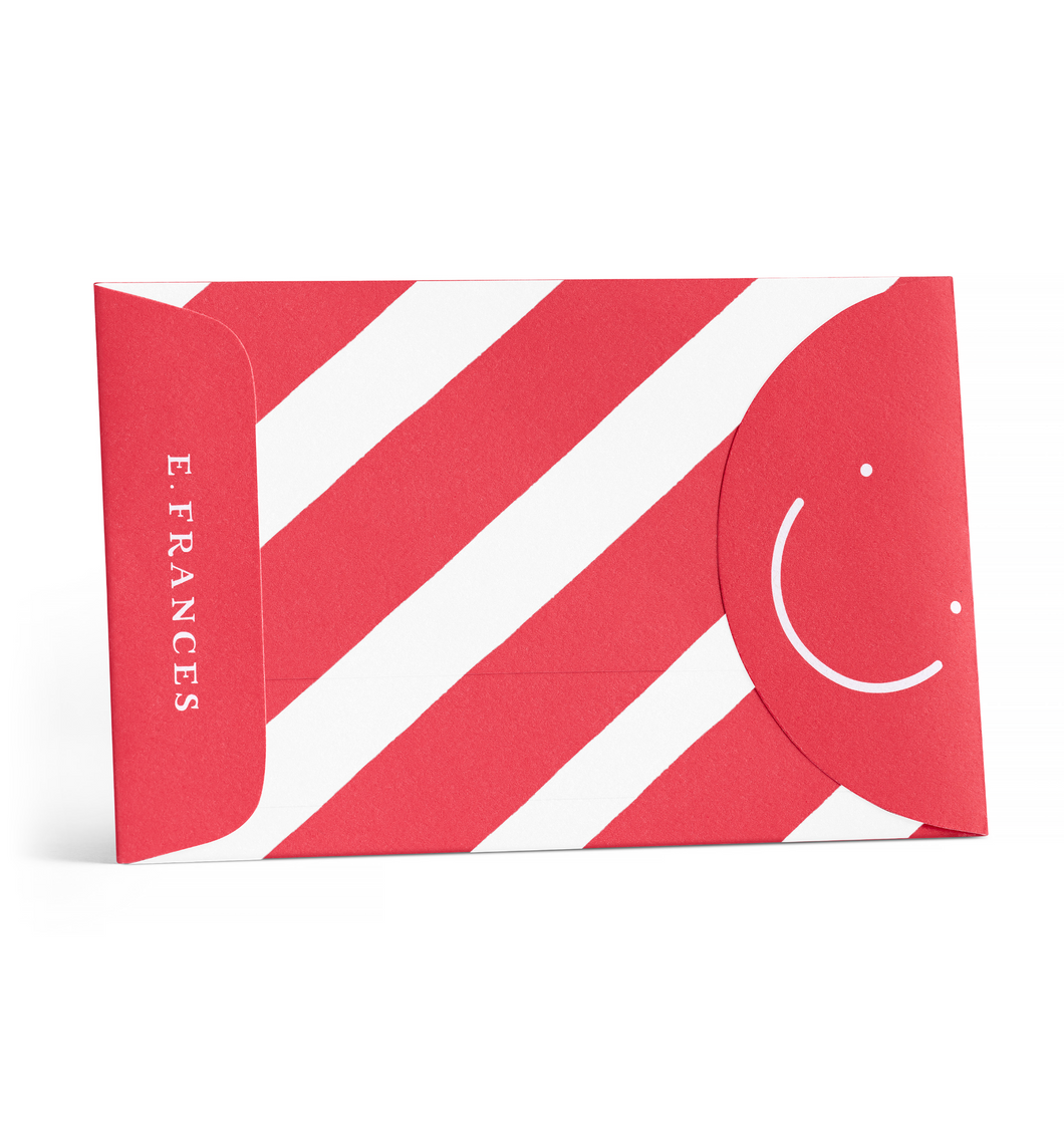 Candy Cane Stripe Little Note Envelopes | E. Frances Paper