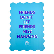 Load image into Gallery viewer, Scalloped Edge Mahjong Shuffle Cards | My Fair Mahjong