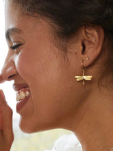 Load image into Gallery viewer, Dragonfly Hook Earrings | Alex Monroe