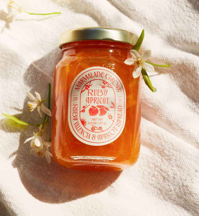 Ruby Valencia & Apricot Fruit Spread | Marmalade Grove
