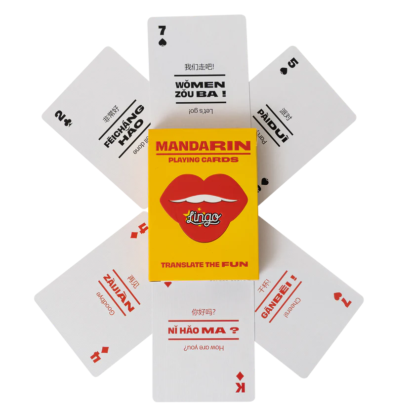 Mandarin Lingo Playing Cards | Lingo