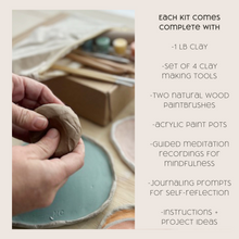 Load image into Gallery viewer, Meditative Art Clay Kit + Self-Care Meditations and Projects | Breathe People