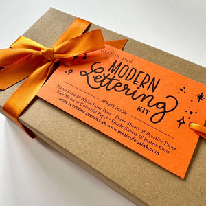 Modern Lettering Kit | Meticulous Ink Ltd.