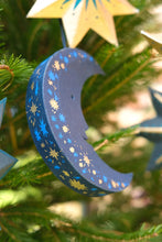 Load image into Gallery viewer, Midnight Man on the Moon Board Ornament | East End Press