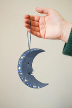 Load image into Gallery viewer, Midnight Man on the Moon Board Ornament | East End Press