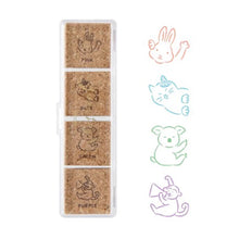 Load image into Gallery viewer, Yuru Log Paintable Stamp Pre-Inked | Midori