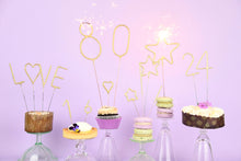 Load image into Gallery viewer, Mini 4" Red Heart Sparkler Wand | TOPS Malibu