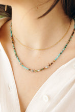 Load image into Gallery viewer, Mixed Turquoise Om Trio Necklace | Mickey Lynn