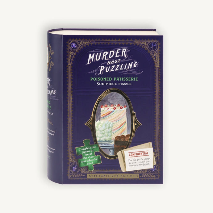 Murder Most Puzzling: Poisoned Patisserie 500-Piece Puzzle | Chronicle Books
