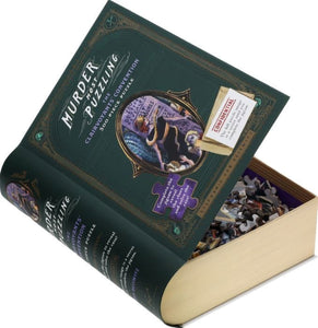 Murder Most Puzzling: The Clairvoyants' Convention 500-Piece Puzzle | Chronicle Books