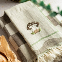 Load image into Gallery viewer, Mushroom Hand-Stitched Tea Towel Set | Olive &amp; Loom