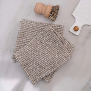Waffle Dishcloth (Set of 2) | Linen Tales