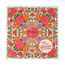 Load image into Gallery viewer, Never Let the Bastards Get You Down - Funny Retro Cocktail Napkins | Bad Betty Greeting Co.