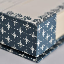 Load image into Gallery viewer, Note Holder in Little Stars Petrol | Cambridge Imprint