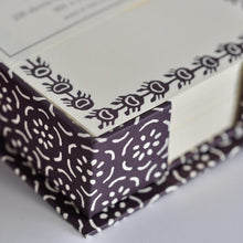 Load image into Gallery viewer, Note Holder in Pear Halves Elderberry | Cambridge Imprint