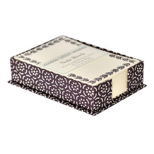 Load image into Gallery viewer, Note Holder in Pear Halves Elderberry | Cambridge Imprint