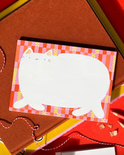 Load image into Gallery viewer, Chester Cat Notepad | Karen Schipper