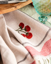 Load image into Gallery viewer, Tomato Hand-Stitched Towel Set | Olive &amp; Loom