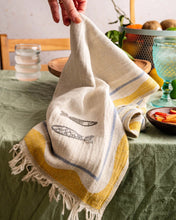 Load image into Gallery viewer, Sardine Hand-Stitched Towel Set | Olive &amp; Loom