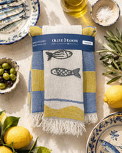 Load image into Gallery viewer, Sardine Hand-Stitched Towel Set | Olive &amp; Loom