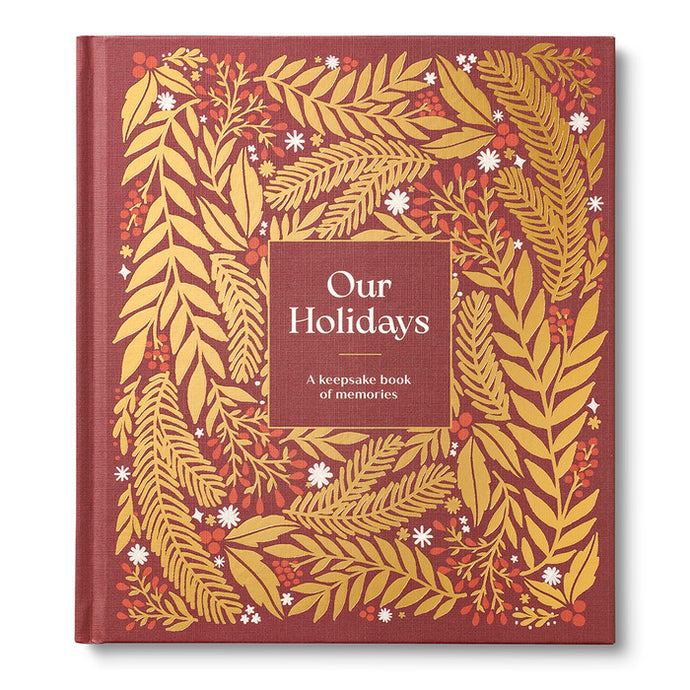 Our Holidays - A Keepsake Book of Memories | Compendium