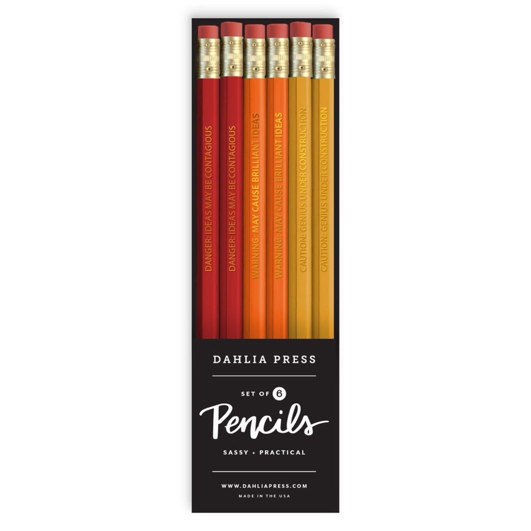 Pencils (Set of 6) | Dahlia Press