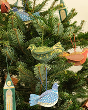 Load image into Gallery viewer, Partridge Screen-Printed Board Ornament | East End Press