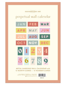 Perpetual Wall Calendar | Designworks Ink