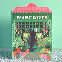 Load image into Gallery viewer, Plant Lover Shop Die Cut Card | The Printed Peanut Homeware &amp; Stationery