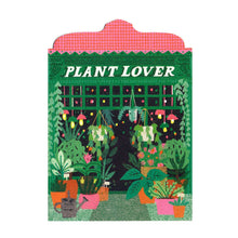Load image into Gallery viewer, Plant Lover Shop Die Cut Card | The Printed Peanut Homeware &amp; Stationery