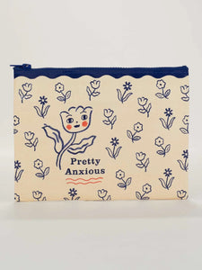 Zipper Pouch | Blue Q